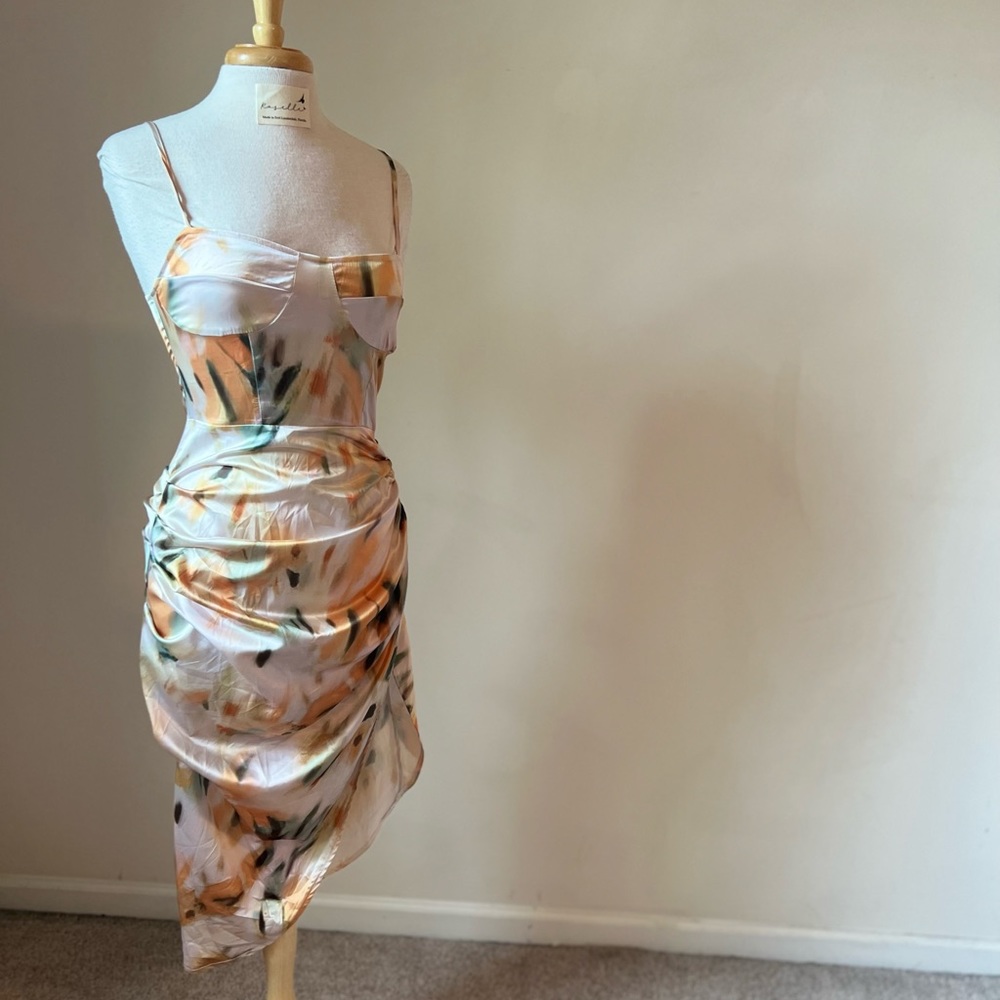 Sexy Silk Dress